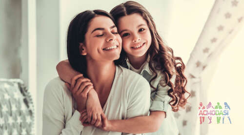 Мама и дочка для съемки в рекламе 