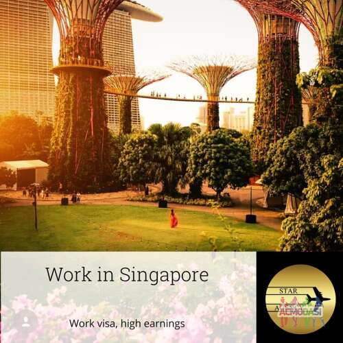 Работа для девушек в Сингапуре