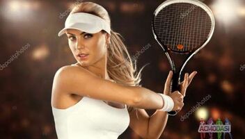 Срочно. Для съемок в стоковом видео приглашается  девушка/молодая женщина   20-30 лет, спортивного телосложения, хорошо играющая в большой теннис.