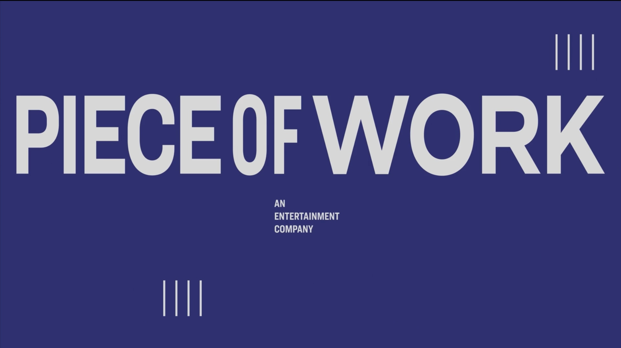 Piece of Work Productions Logo
