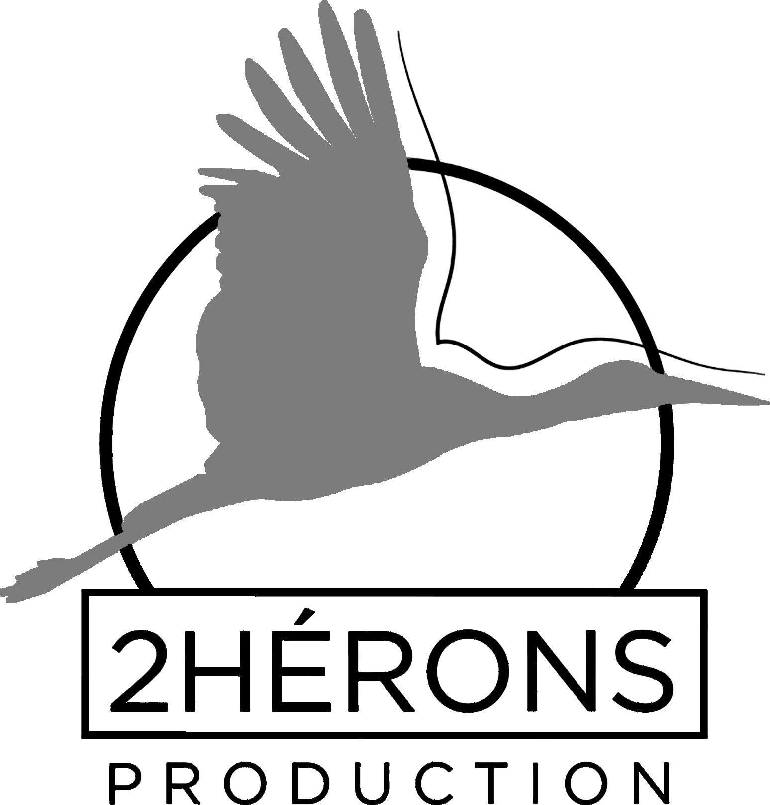 2 Hérons Production Logo