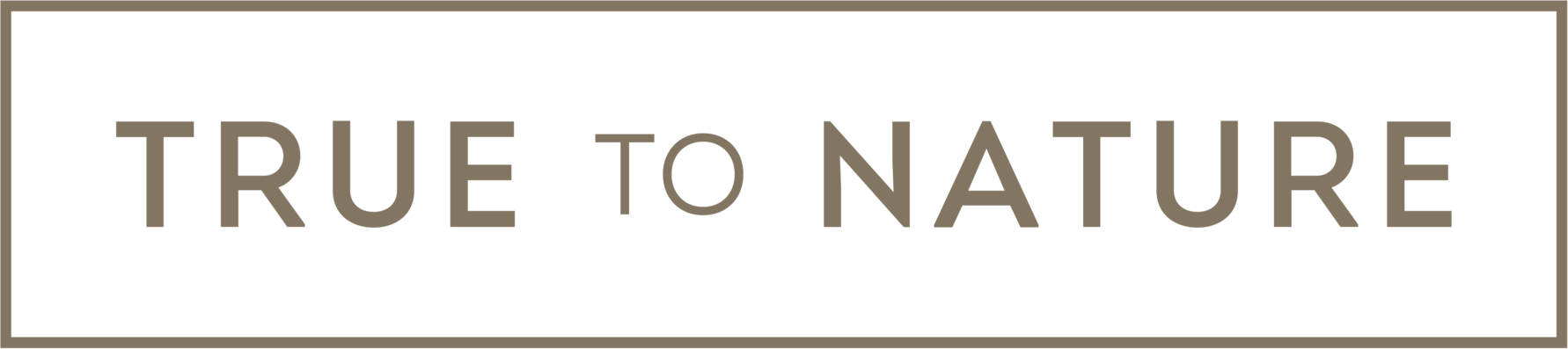 True to Nature Logo