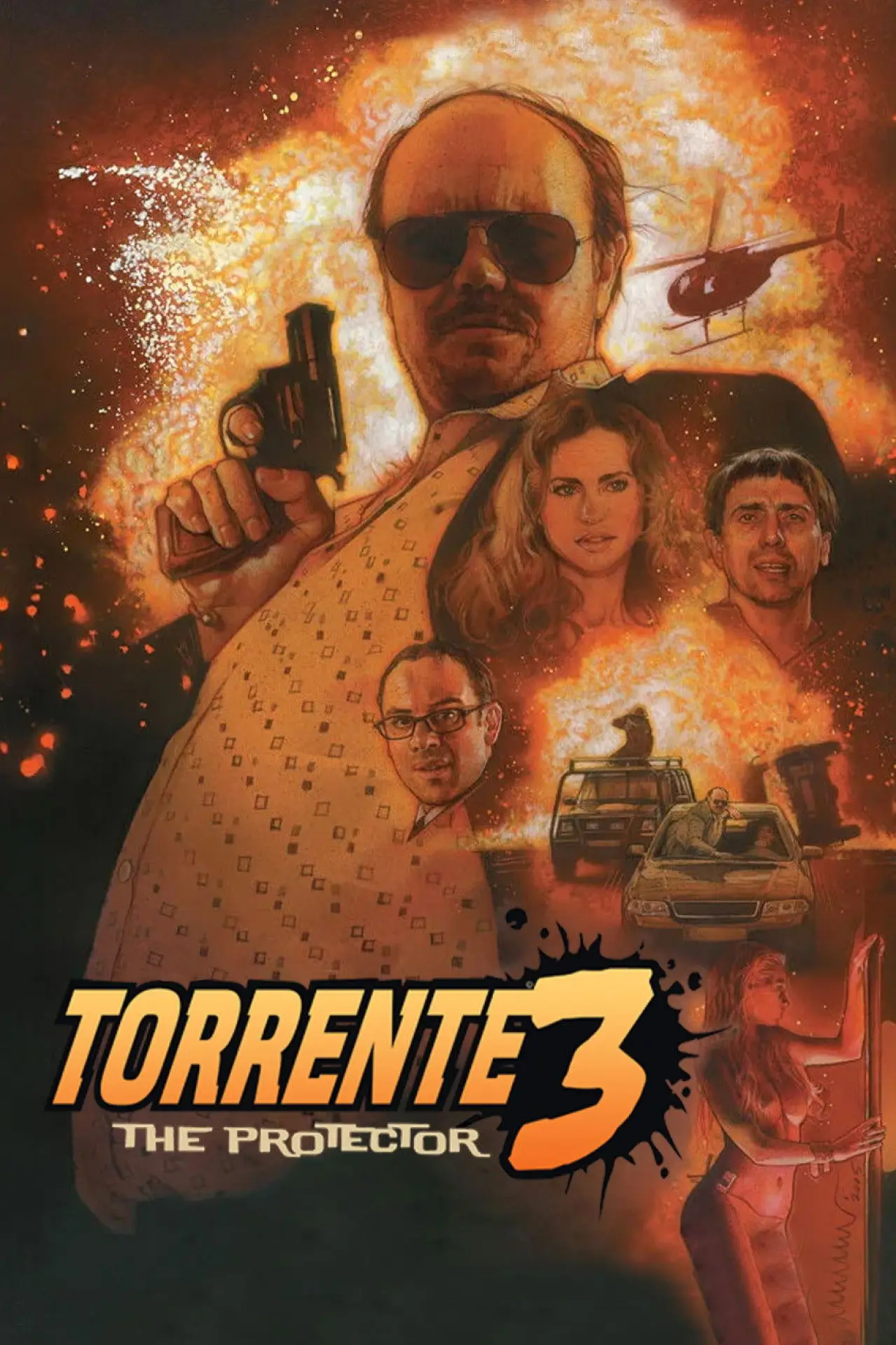 Постер до фільму "Torrente 3: El protector"