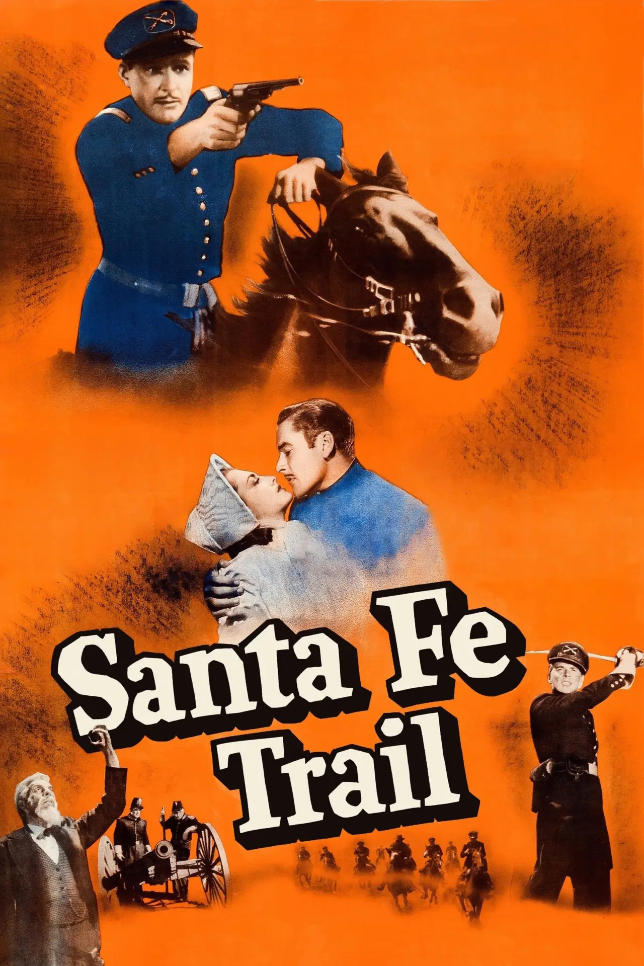 Постер до фільму "Santa Fe Trail"