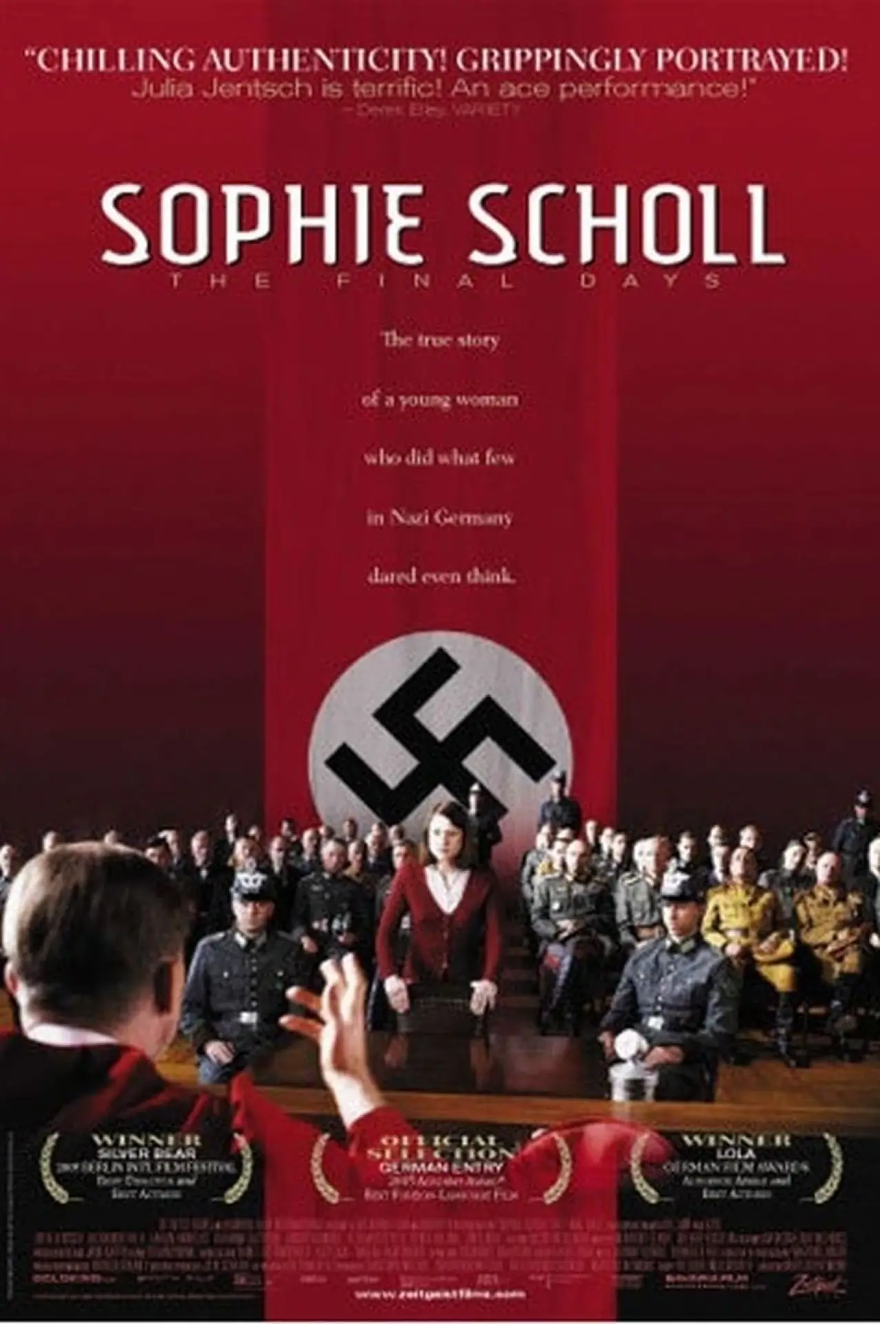 Постер до фільму "Sophie Scholl – Die letzten Tage"