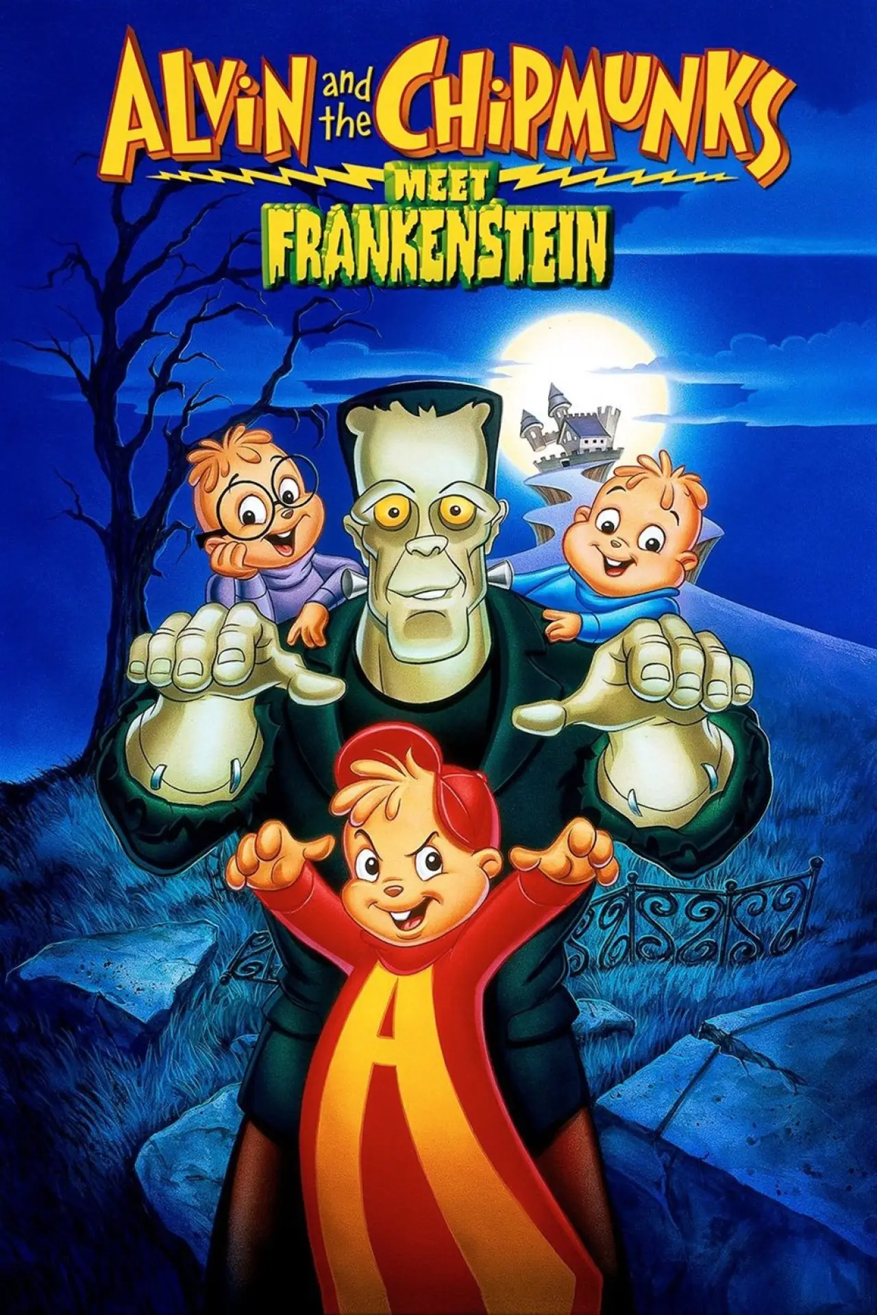 Постер до фільму "Alvin and the Chipmunks Meet Frankenstein"