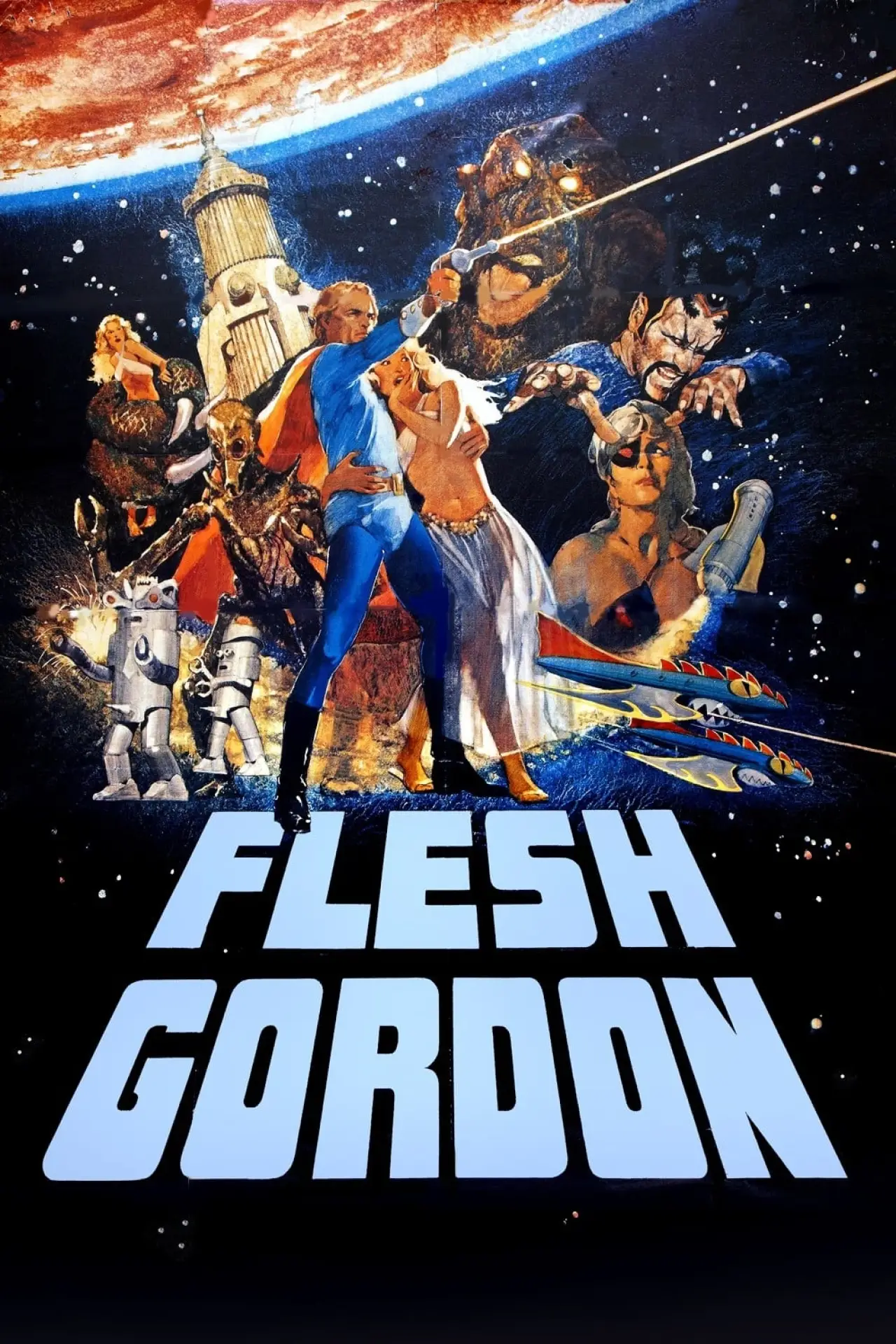 Постер до фільму "Flesh Gordon"