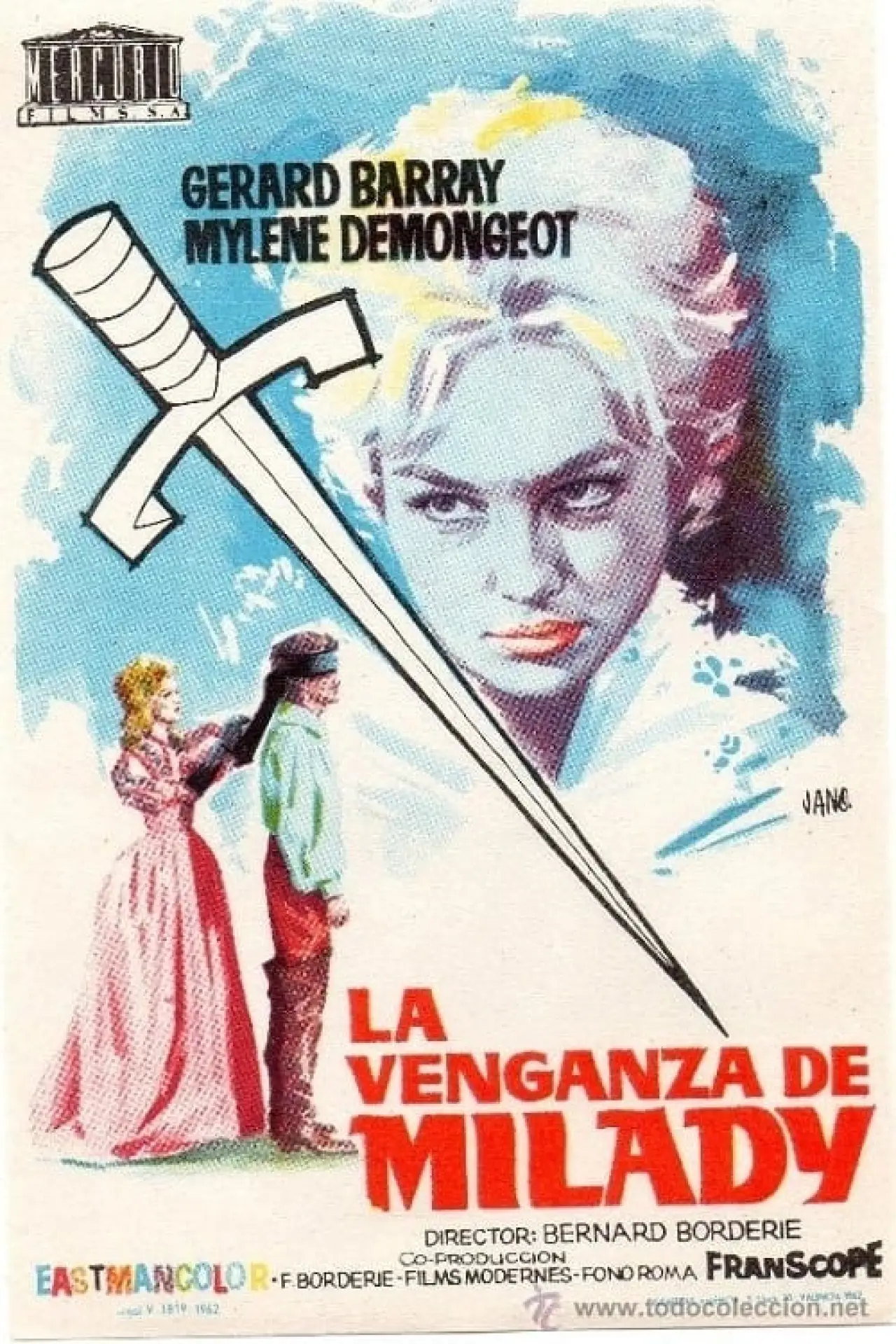 Постер до фільму "Les Trois Mousquetaires : Tome II - La Vengeance de Milady"