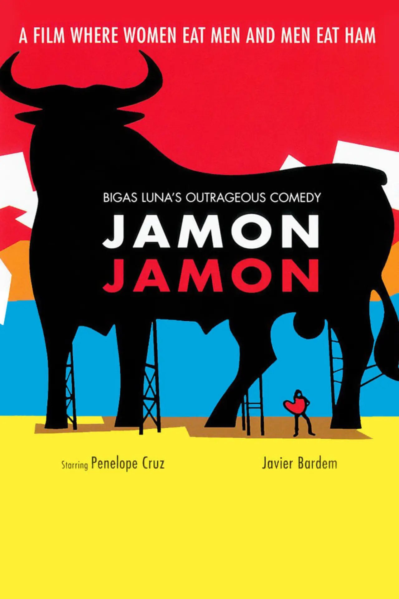 Постер до фільму "Jamón, jamón"
