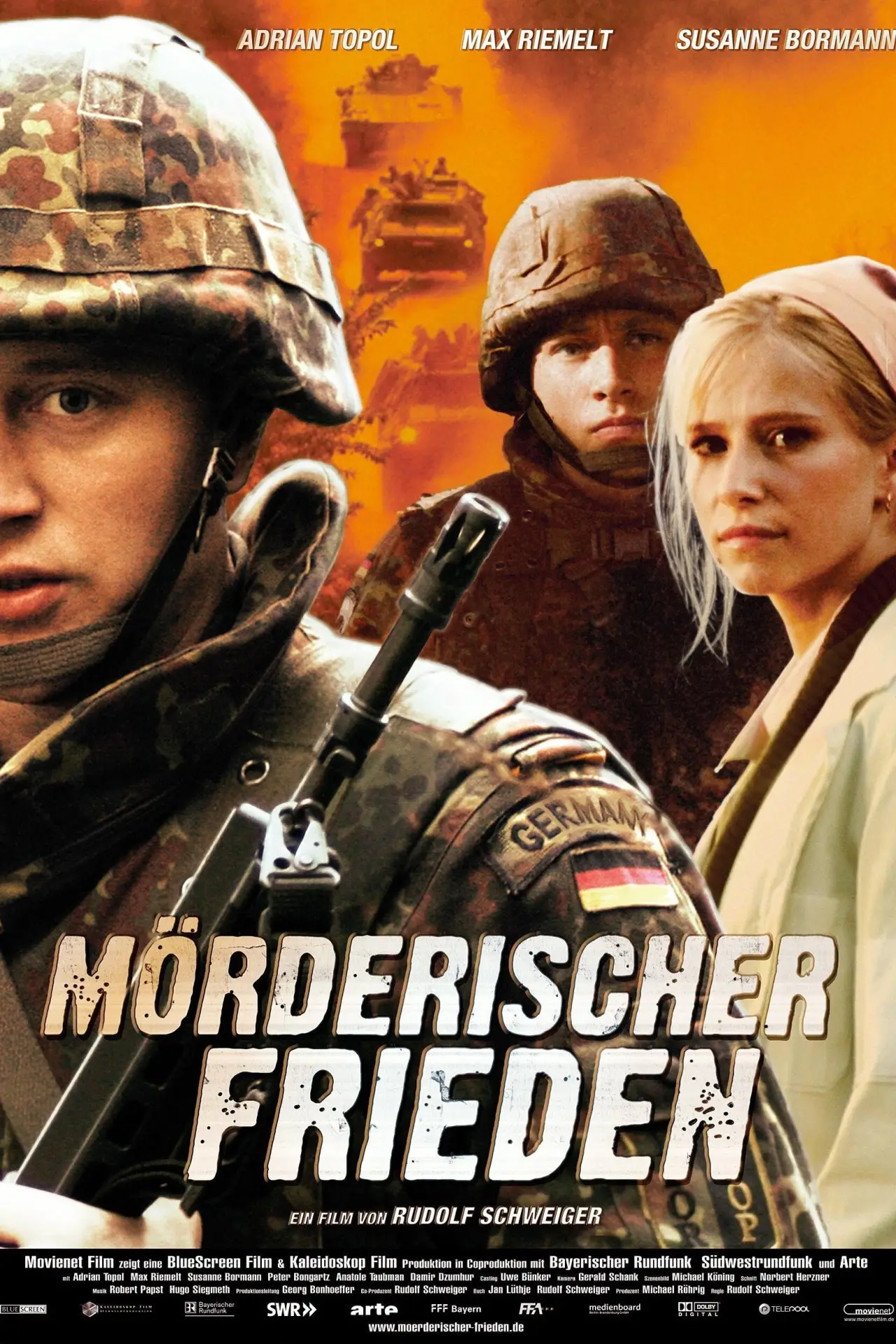 Постер до фільму "Mörderischer Frieden"