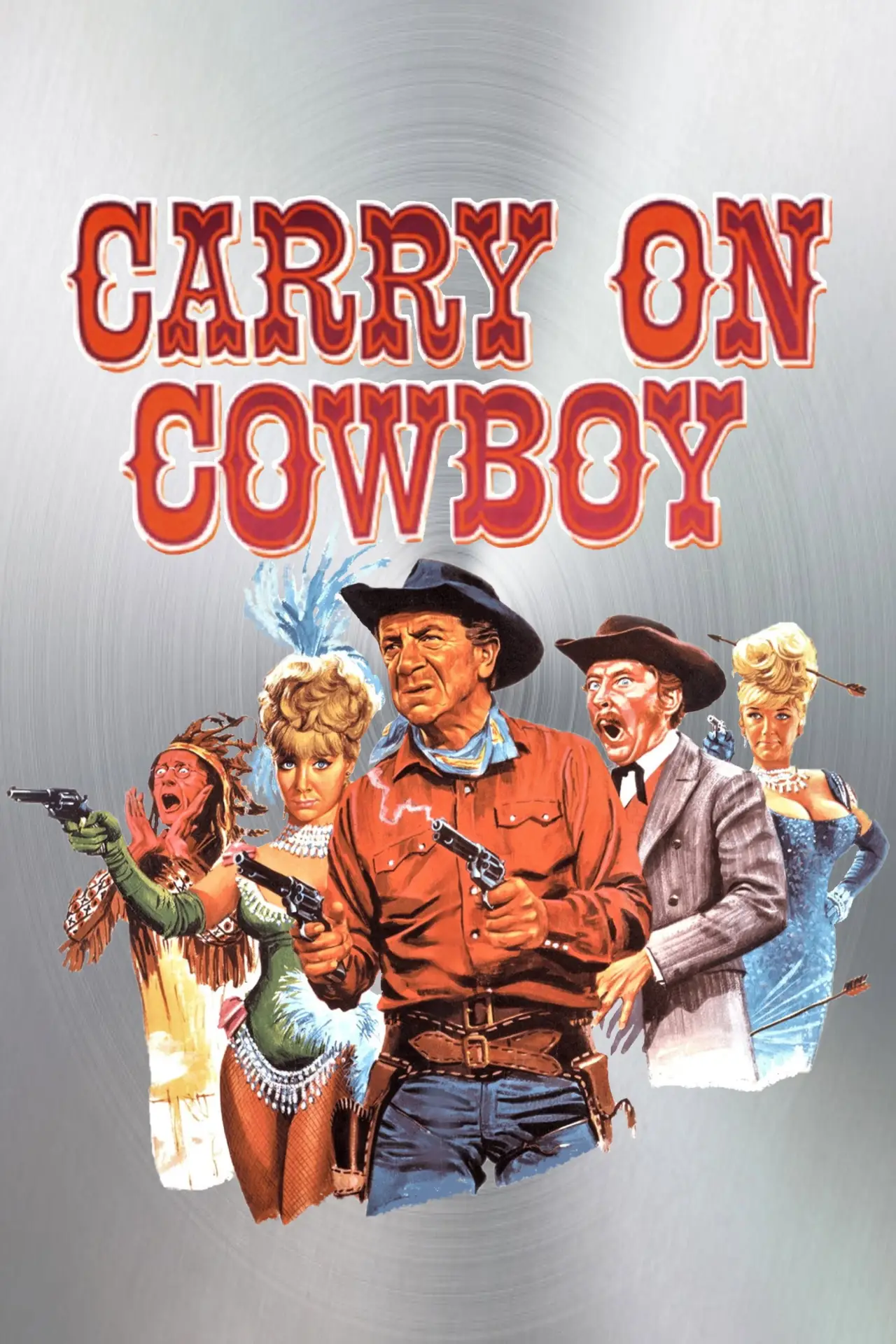 Постер до фільму "Carry On Cowboy"