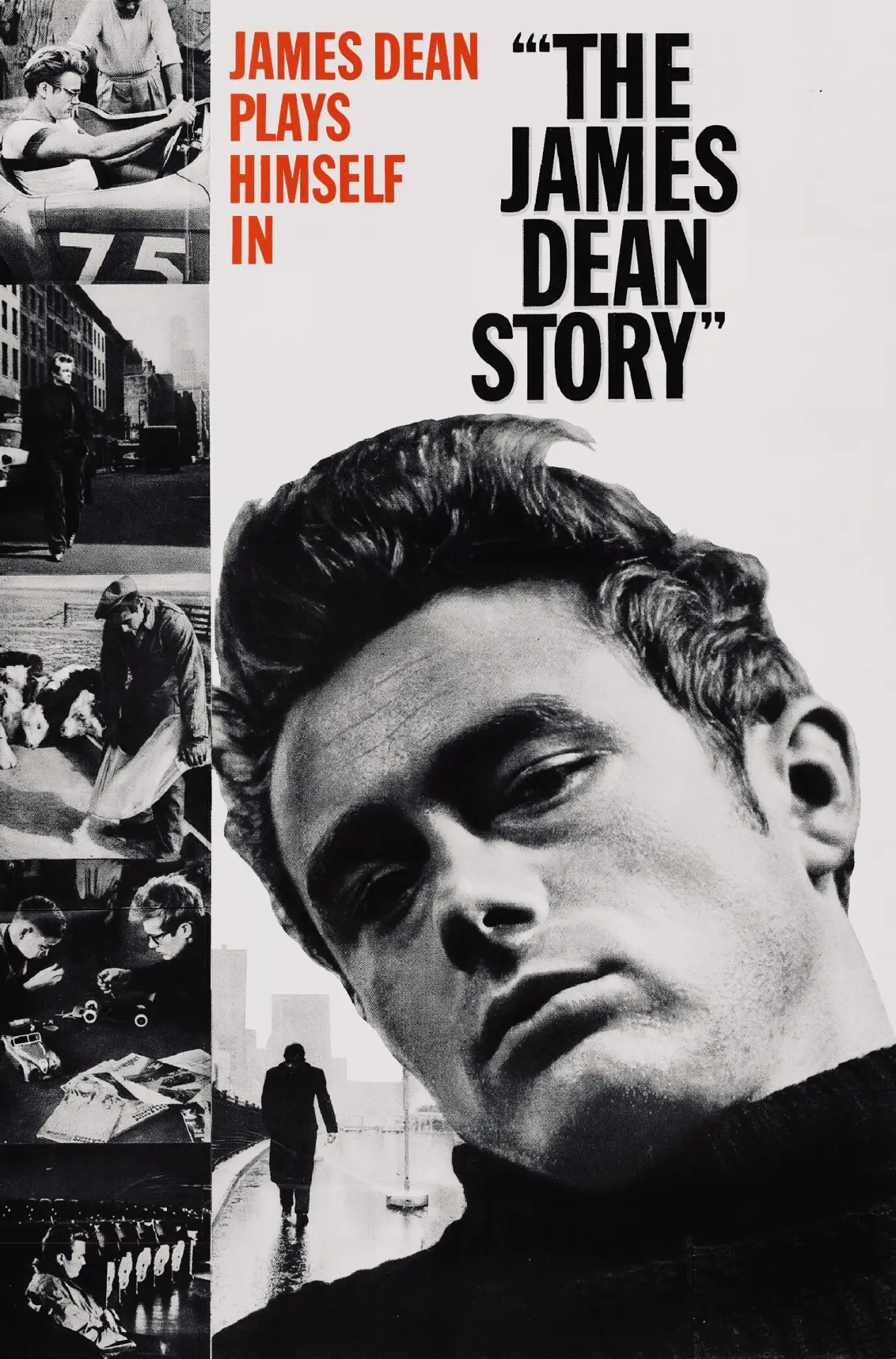 Постер до фільму "The James Dean Story"