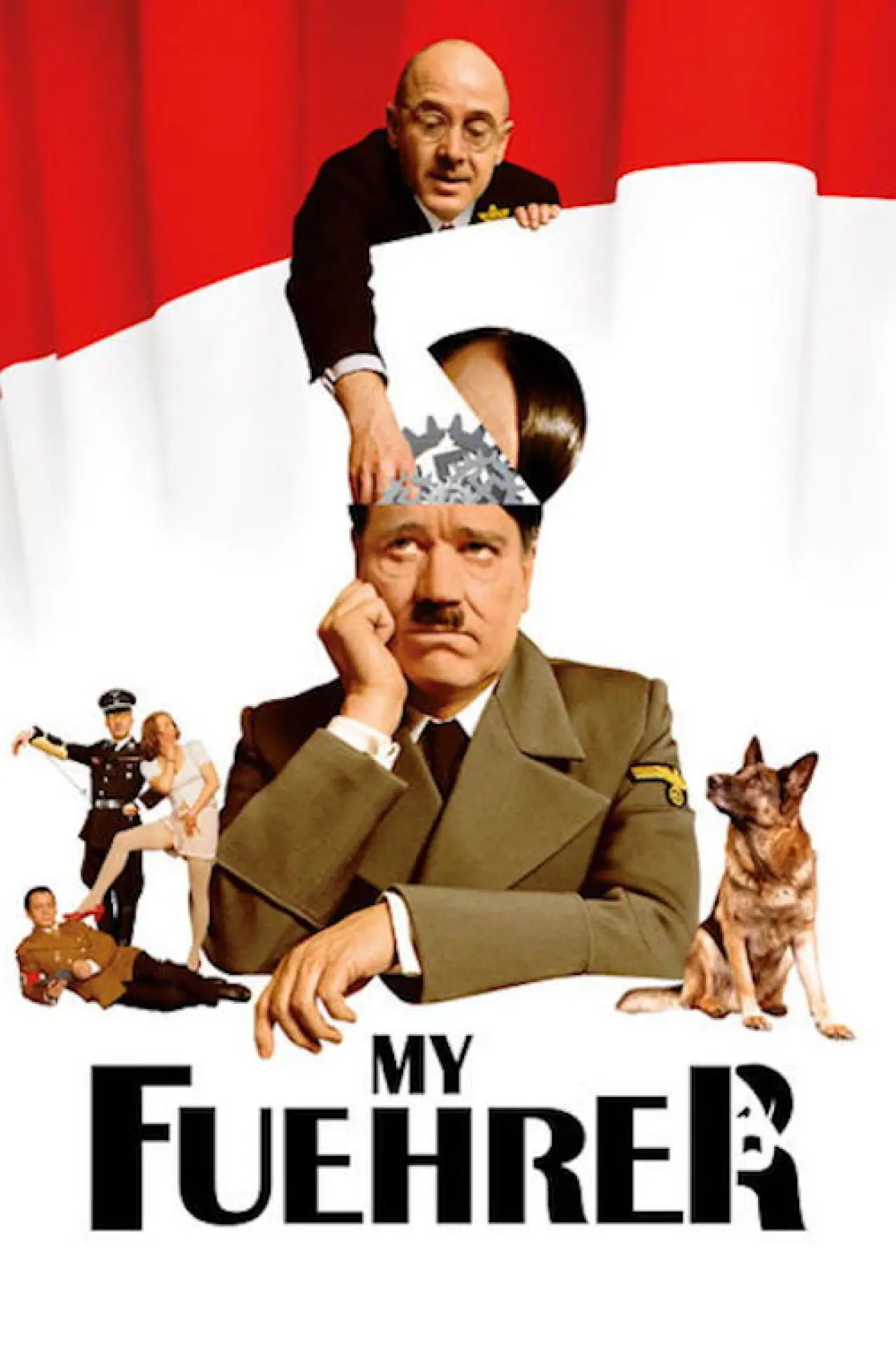 Постер до фільму "Mein Führer - Die wirklich wahrste Wahrheit über Adolf Hitler"