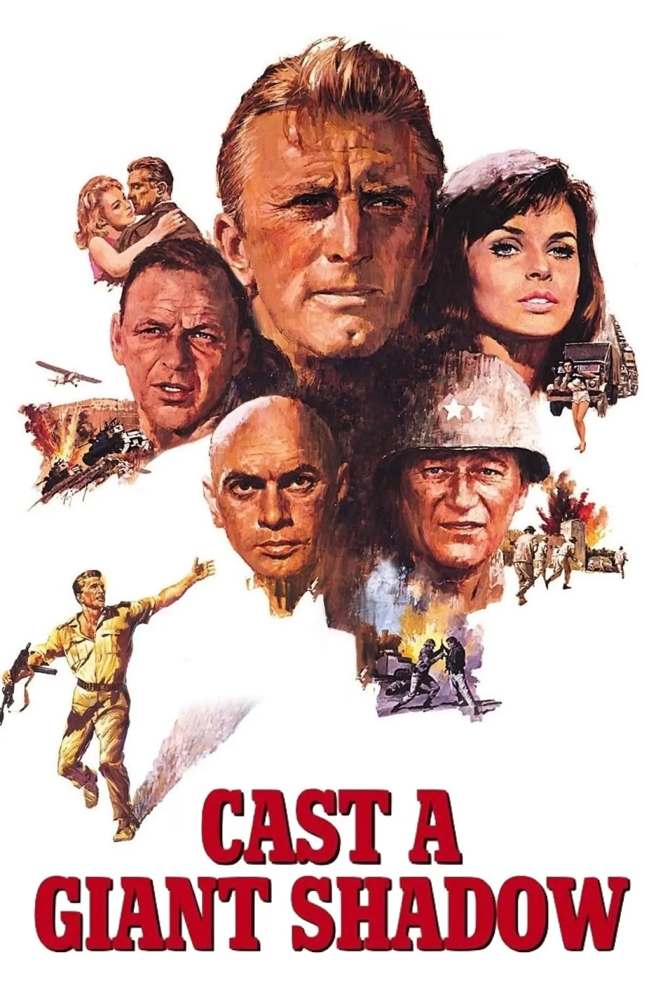 Постер до фільму "Cast a Giant Shadow"