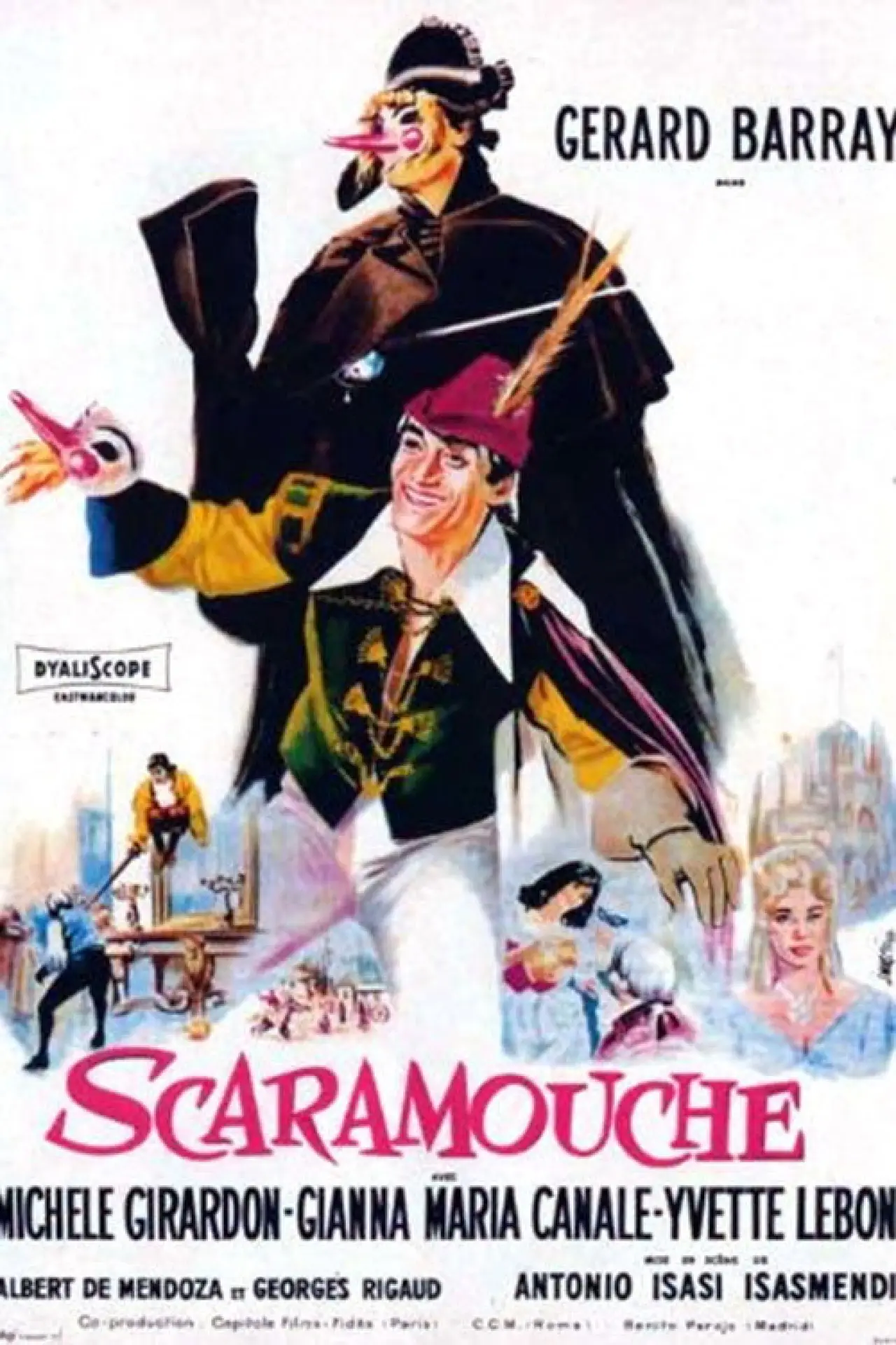 Постер до фільму "La máscara de Scaramouche"