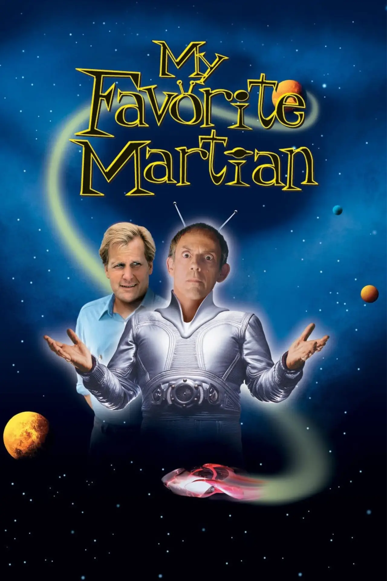 Постер до фільму "Мій улюблений марсіанин"