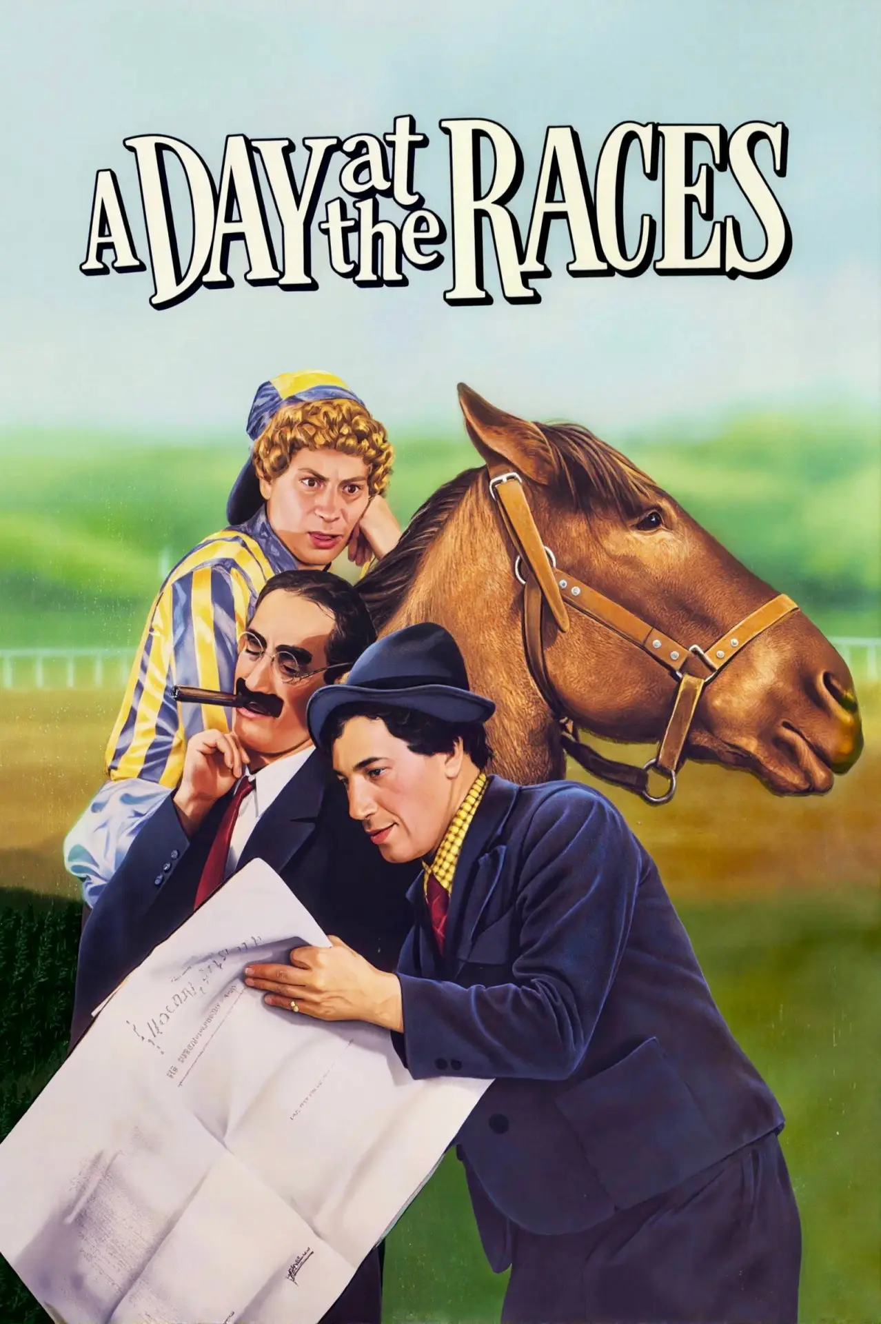 Постер до фільму "A Day at the Races"