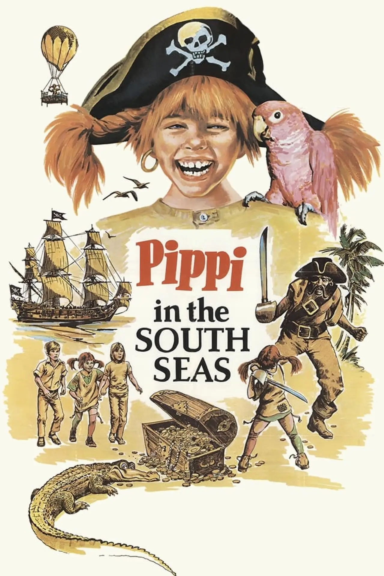 Постер до фільму "Pippi Långstrump på de sju haven"