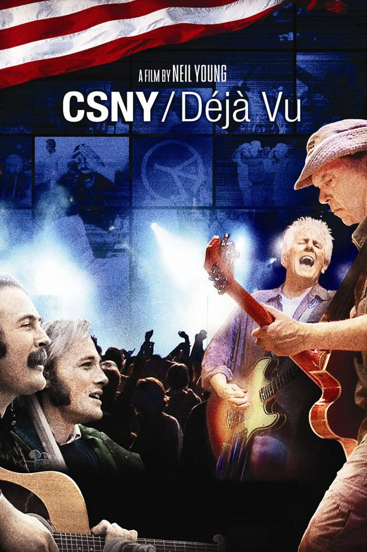 Постер до фільму "Crosby, Stills, Nash & Young ‎– Déjà Vu"