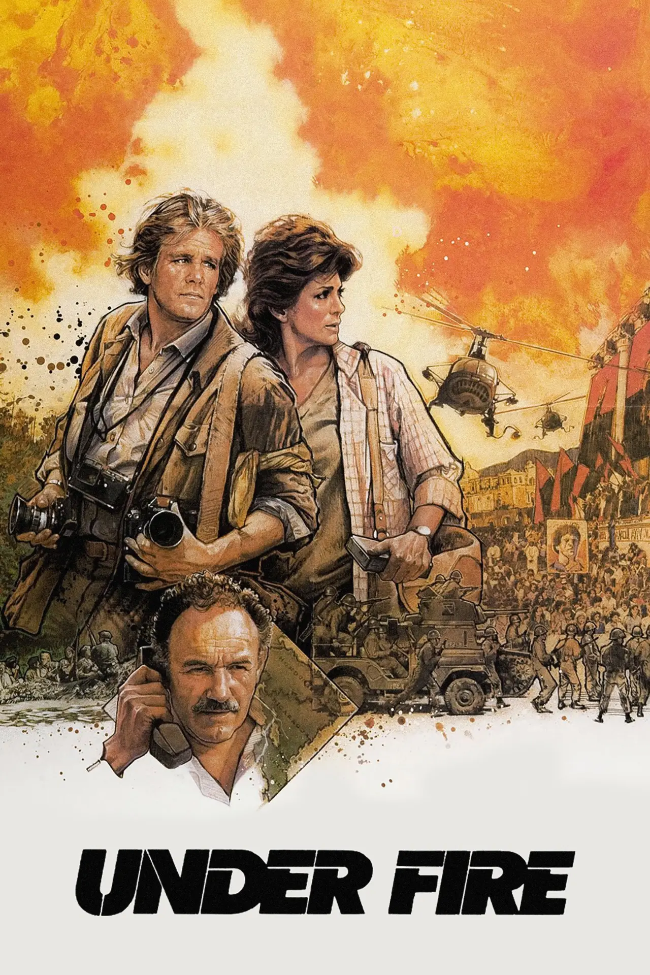 Постер до фільму "Under Fire"