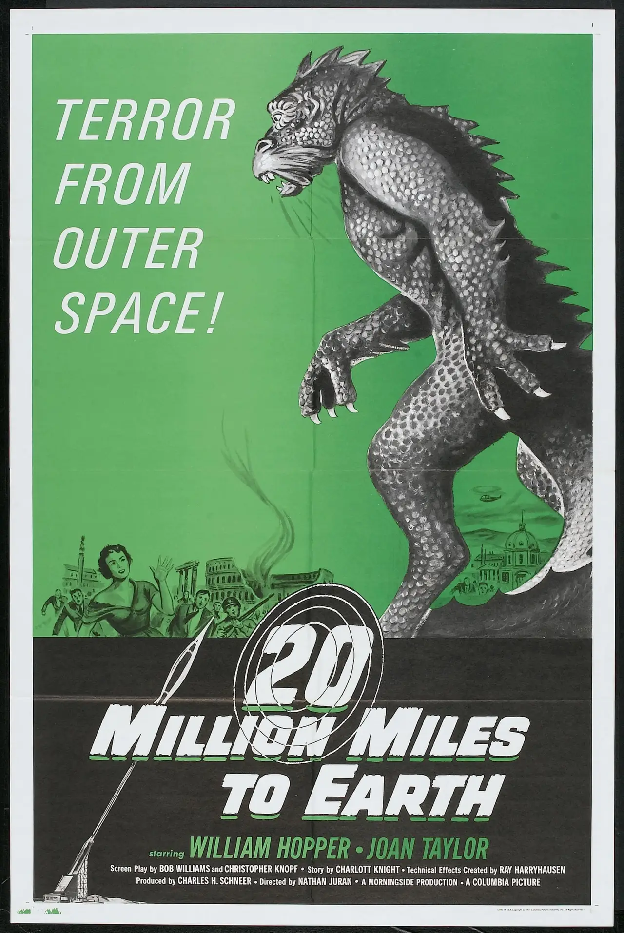 Постер до фільму "20 Million Miles to Earth"