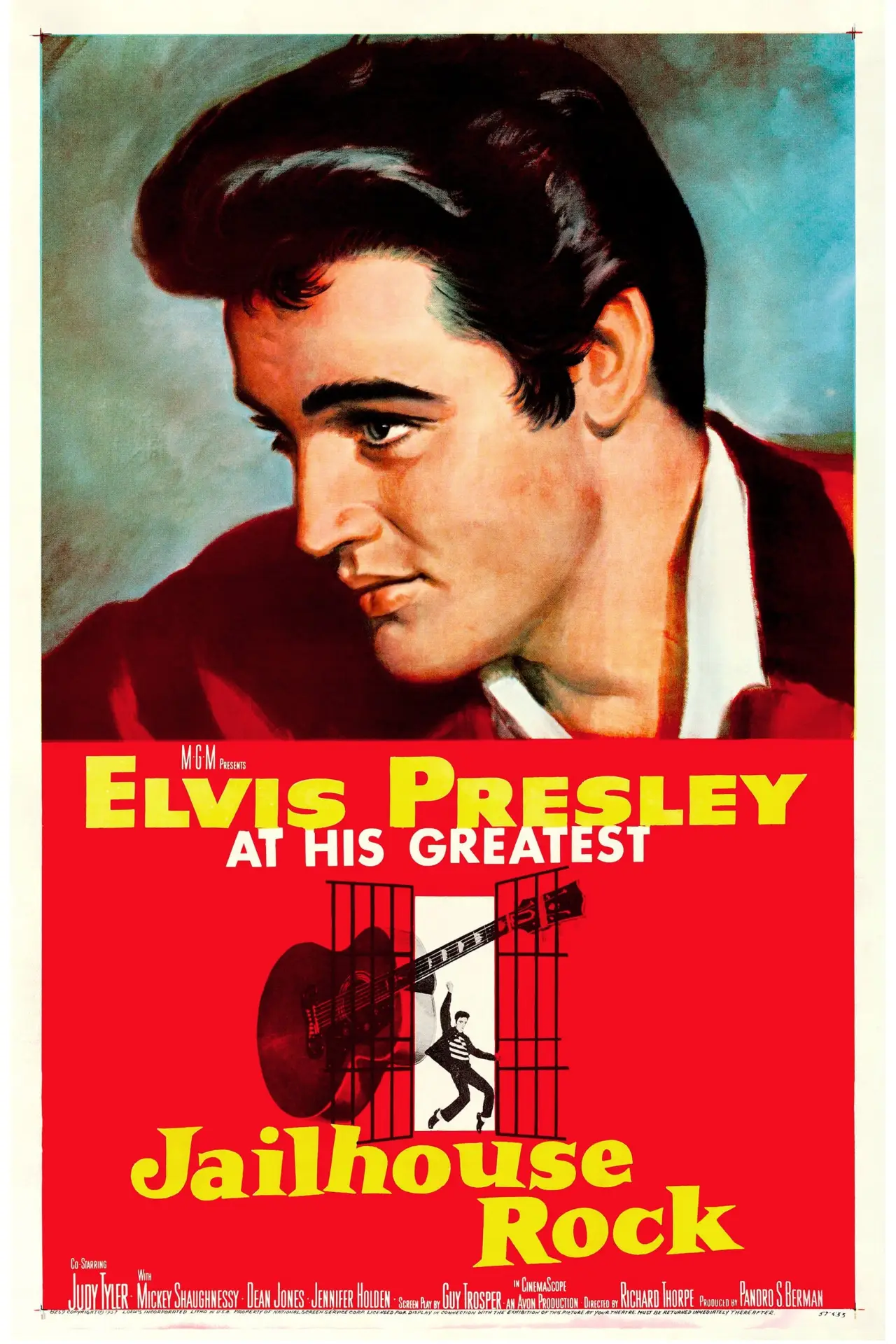 Постер до фільму "Jailhouse Rock"