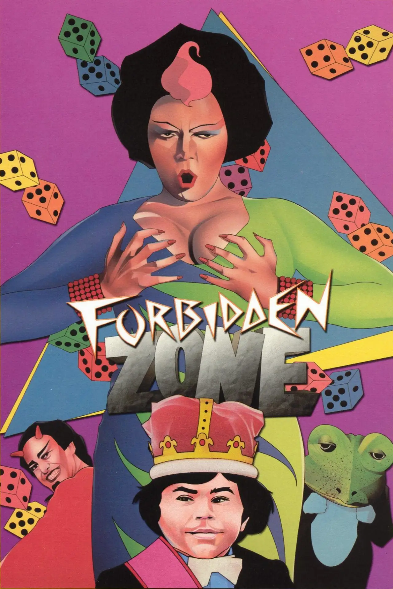 Постер до фільму "Forbidden Zone"