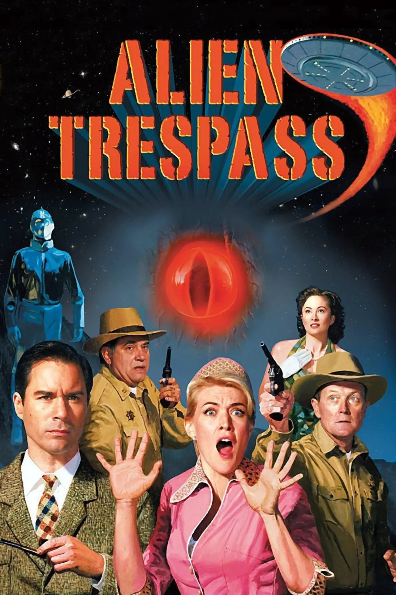 Постер до фільму "Alien Trespass"