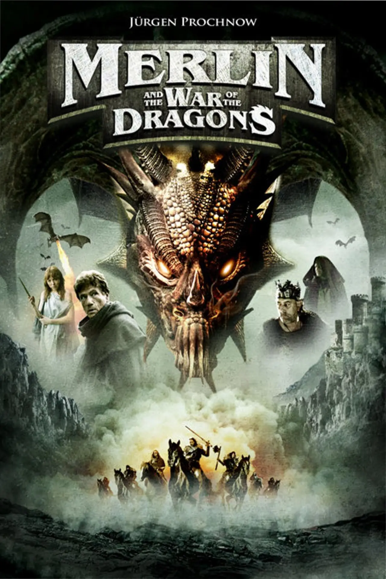 Постер до фільму "Merlin and the War of the Dragons"