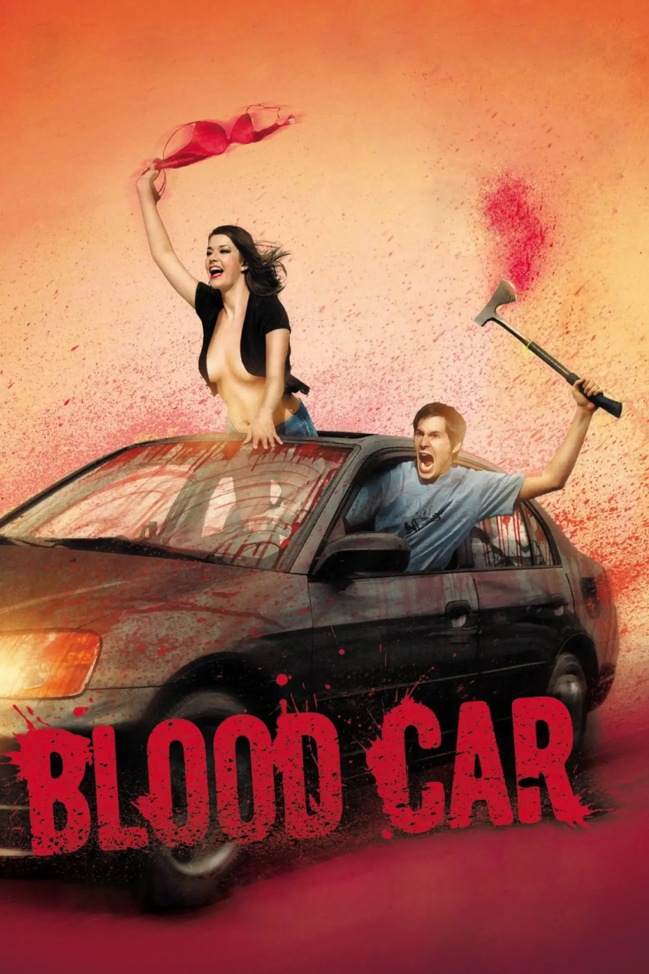 Постер до фільму "Blood Car"