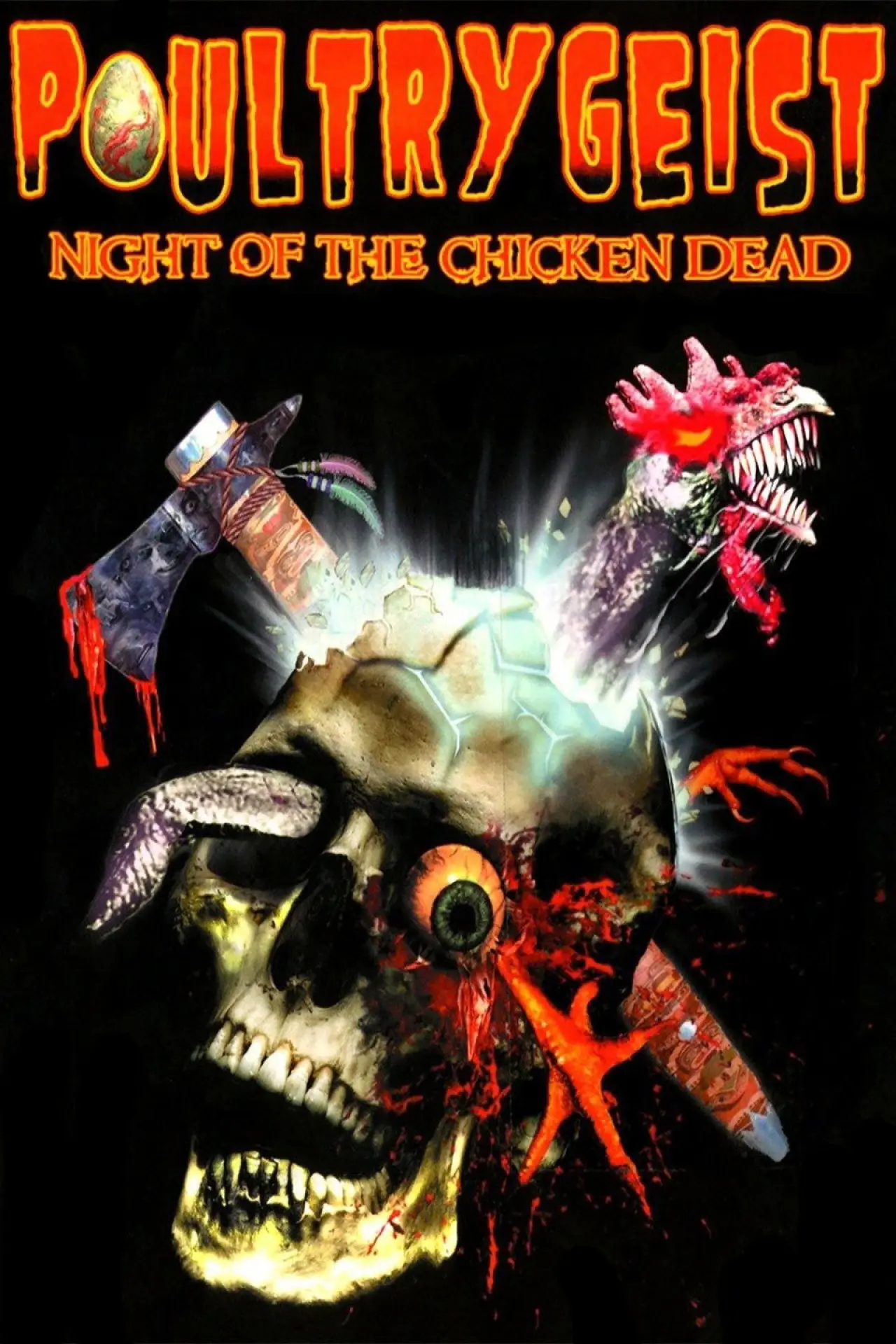 Постер до фільму "Poultrygeist: Night of the Chicken Dead"