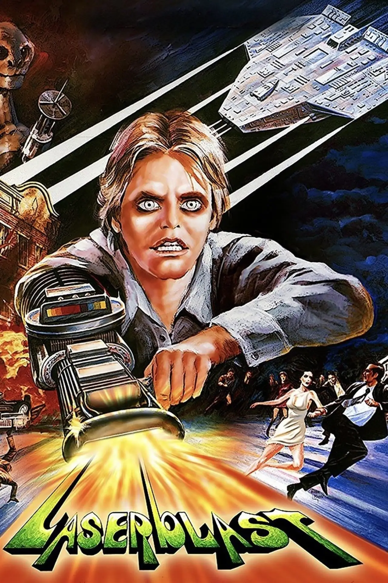 Постер до фільму "Laserblast"