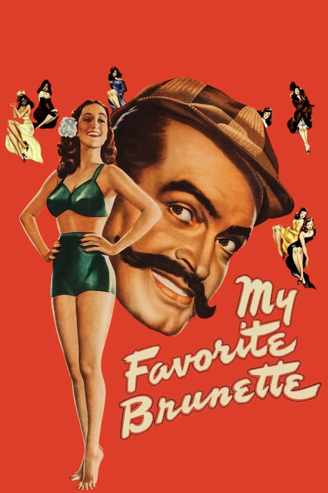 Постер до фільму "My Favorite Brunette"