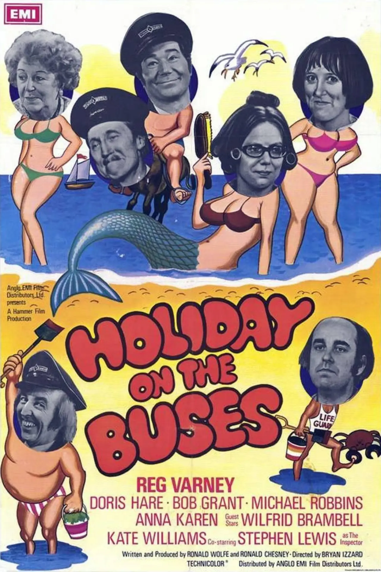 Постер до фільму "Holiday on the Buses"