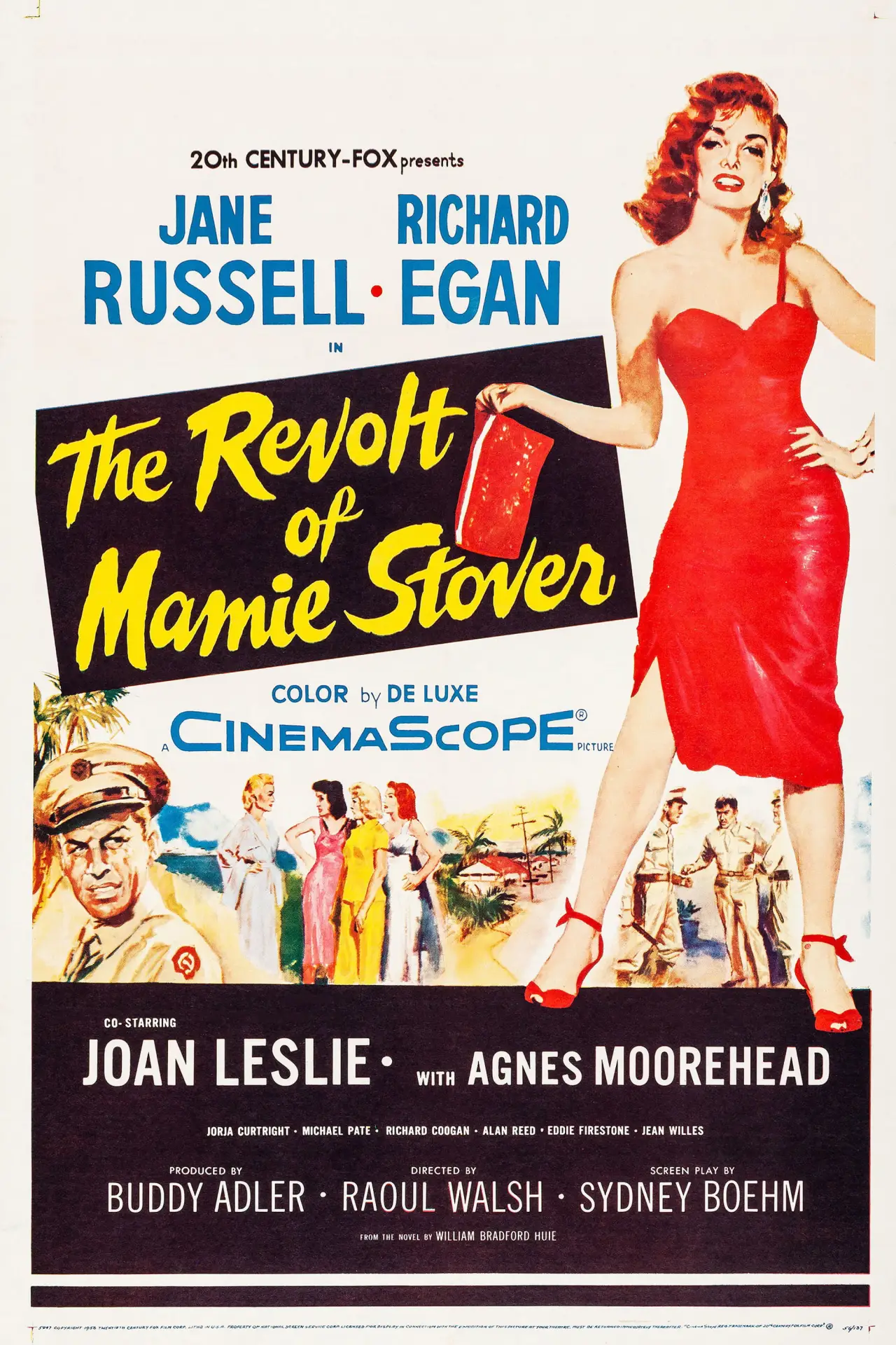 Постер до фільму "The Revolt of Mamie Stover"