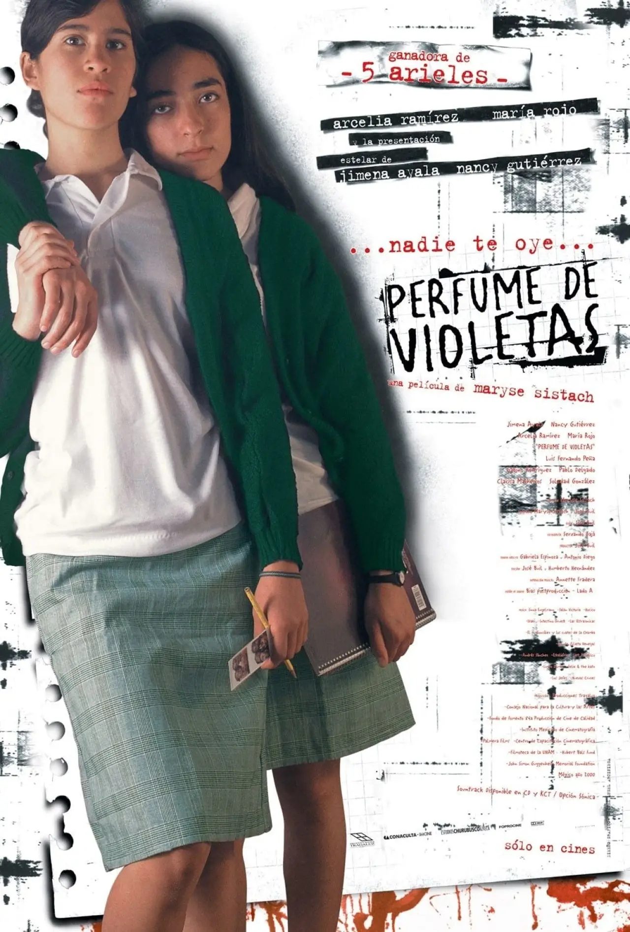 Постер до фільму "Nadie te oye: perfume de violetas"