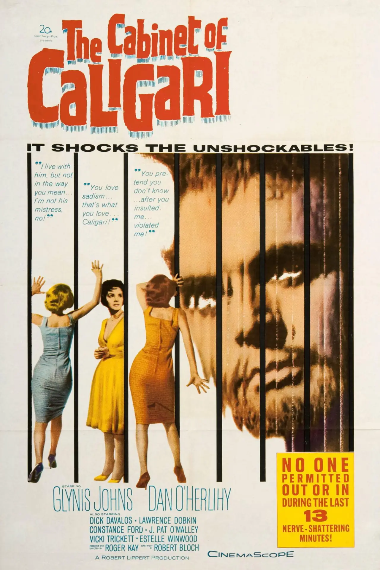 Постер до фільму "The Cabinet of Caligari"