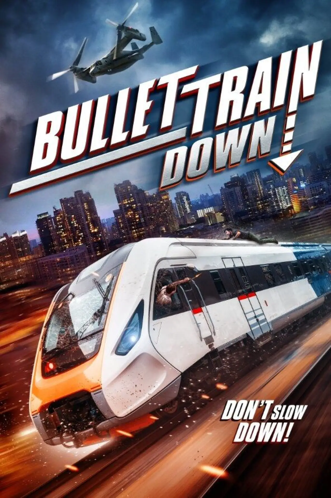 Постер до фільму "Bullet Train Down"