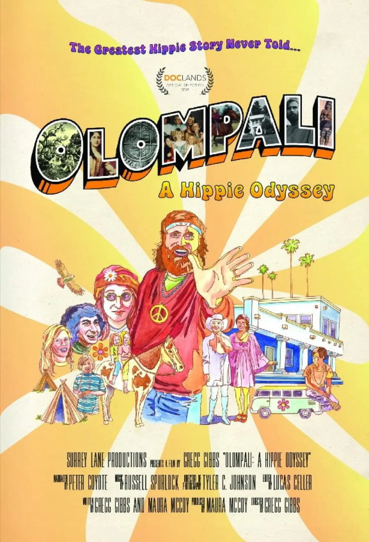 Постер до фільму "Olompali: A Hippie Odyssey"