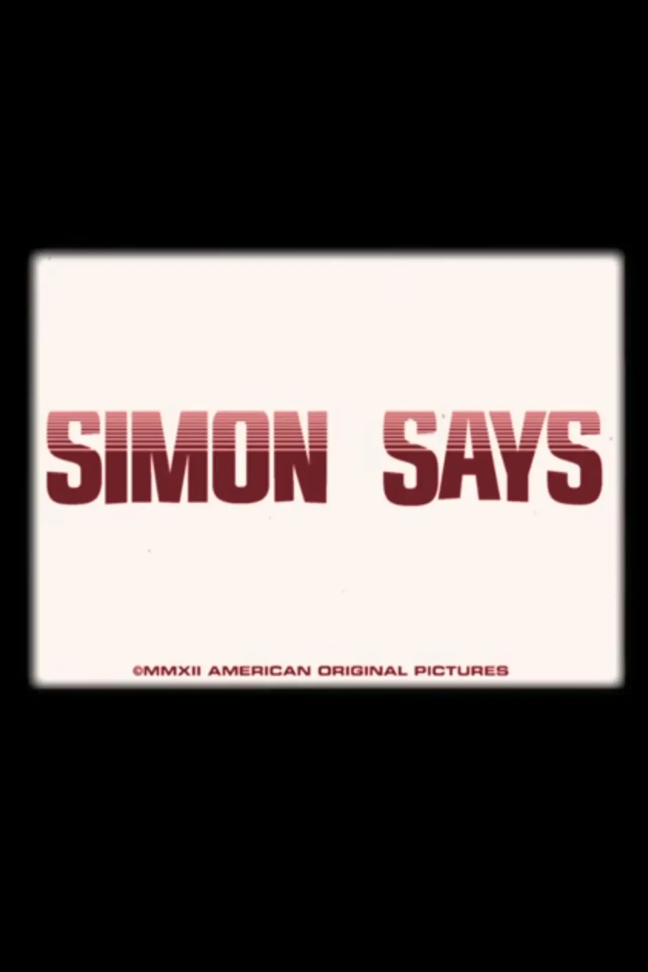 Постер до фільму "Simon Says"