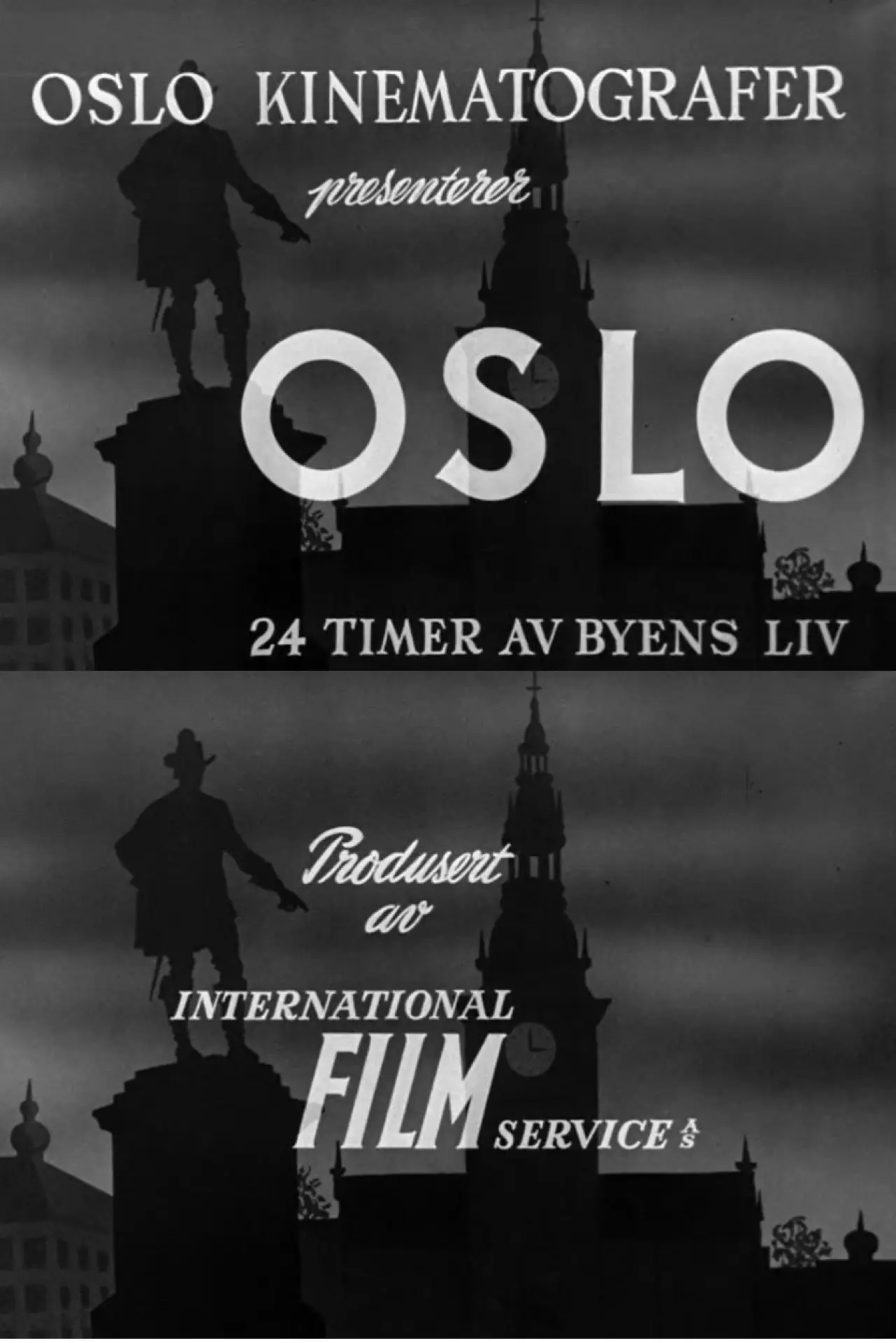 Постер до фільму "Oslofilm: Oslo: 24 timer av byens liv"