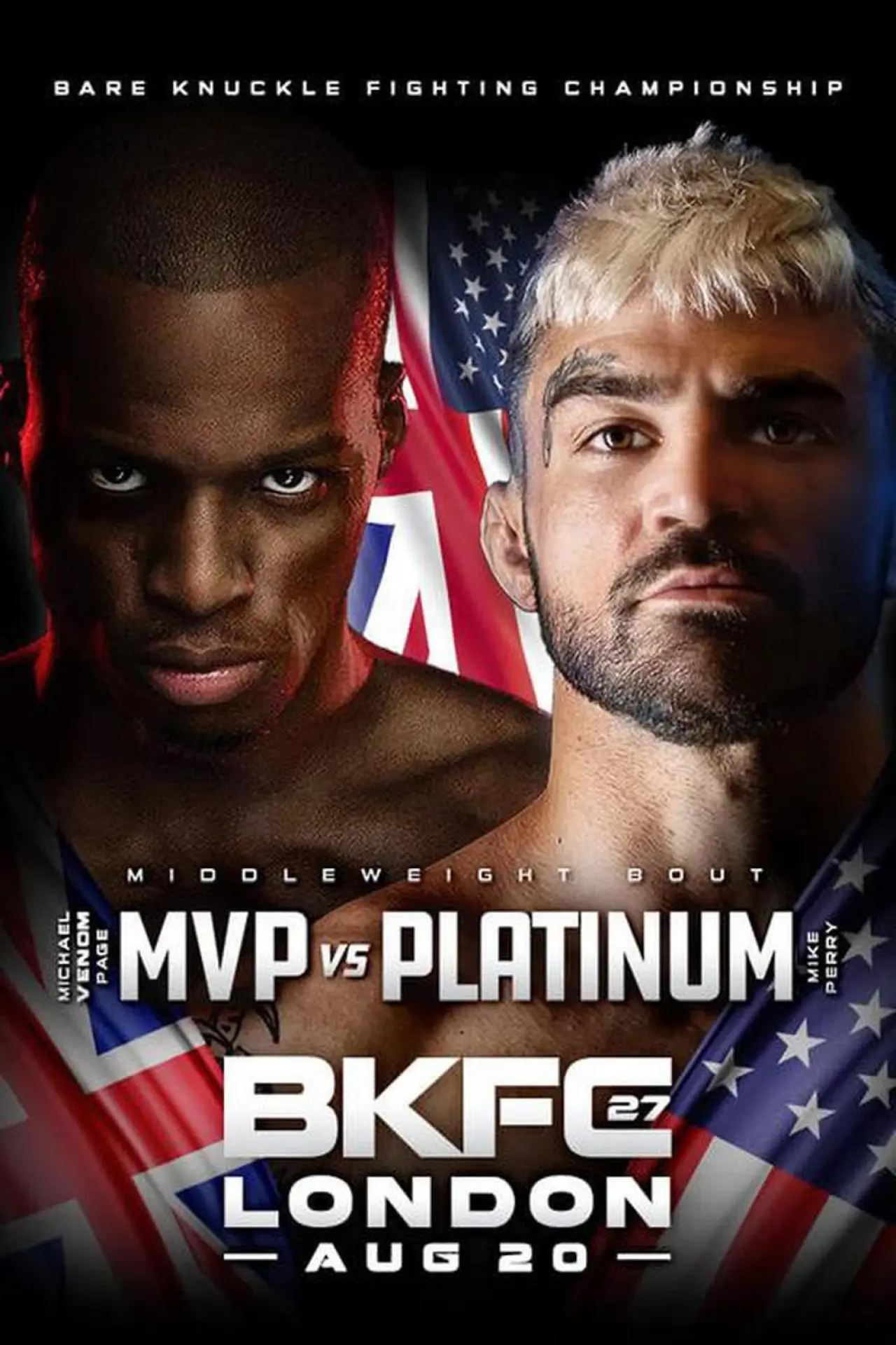 Постер до фільму "BKFC 27: Perry vs Page"