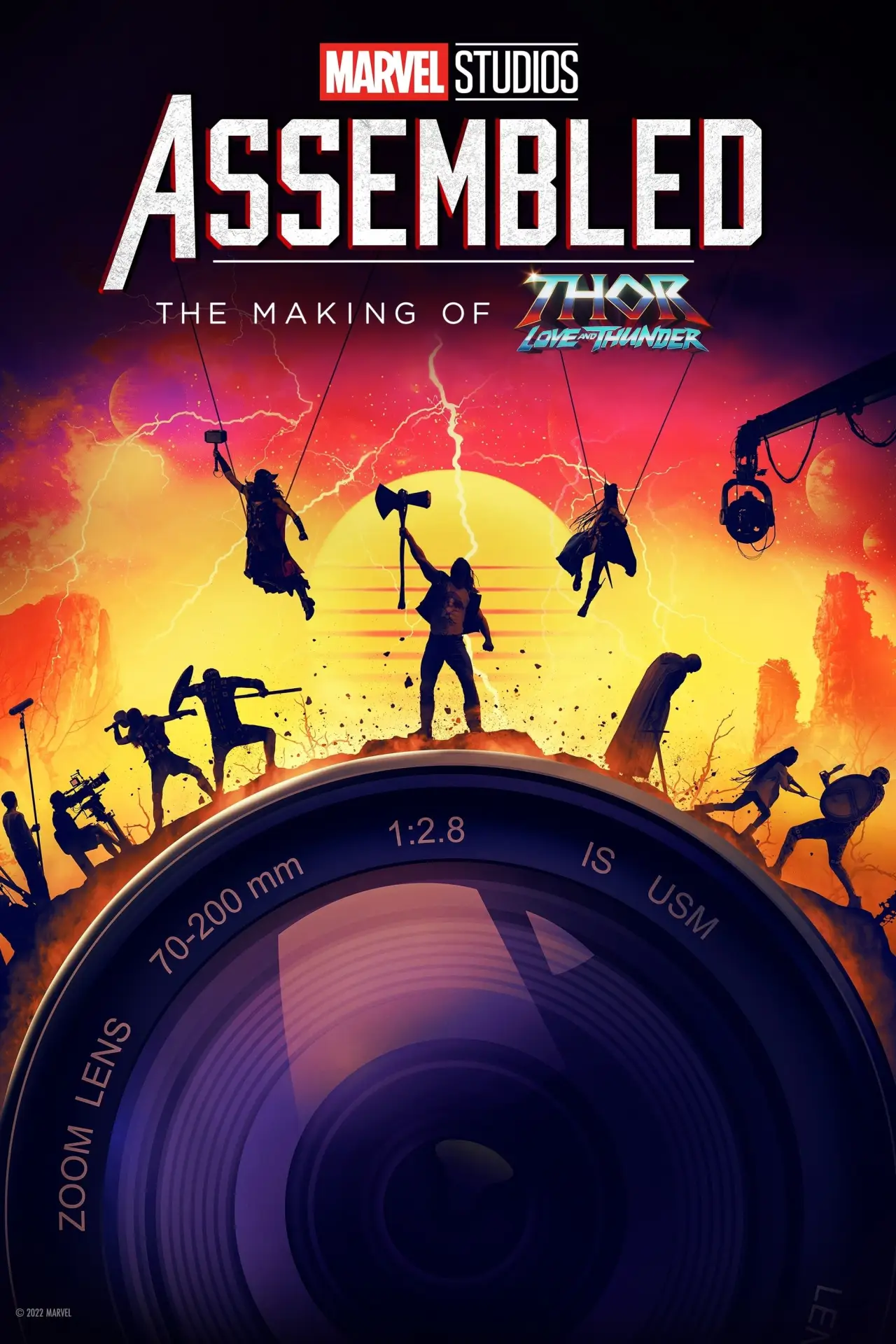 Постер до фільму "Marvel Studios Assembled: The Making of Thor: Love and Thunder"