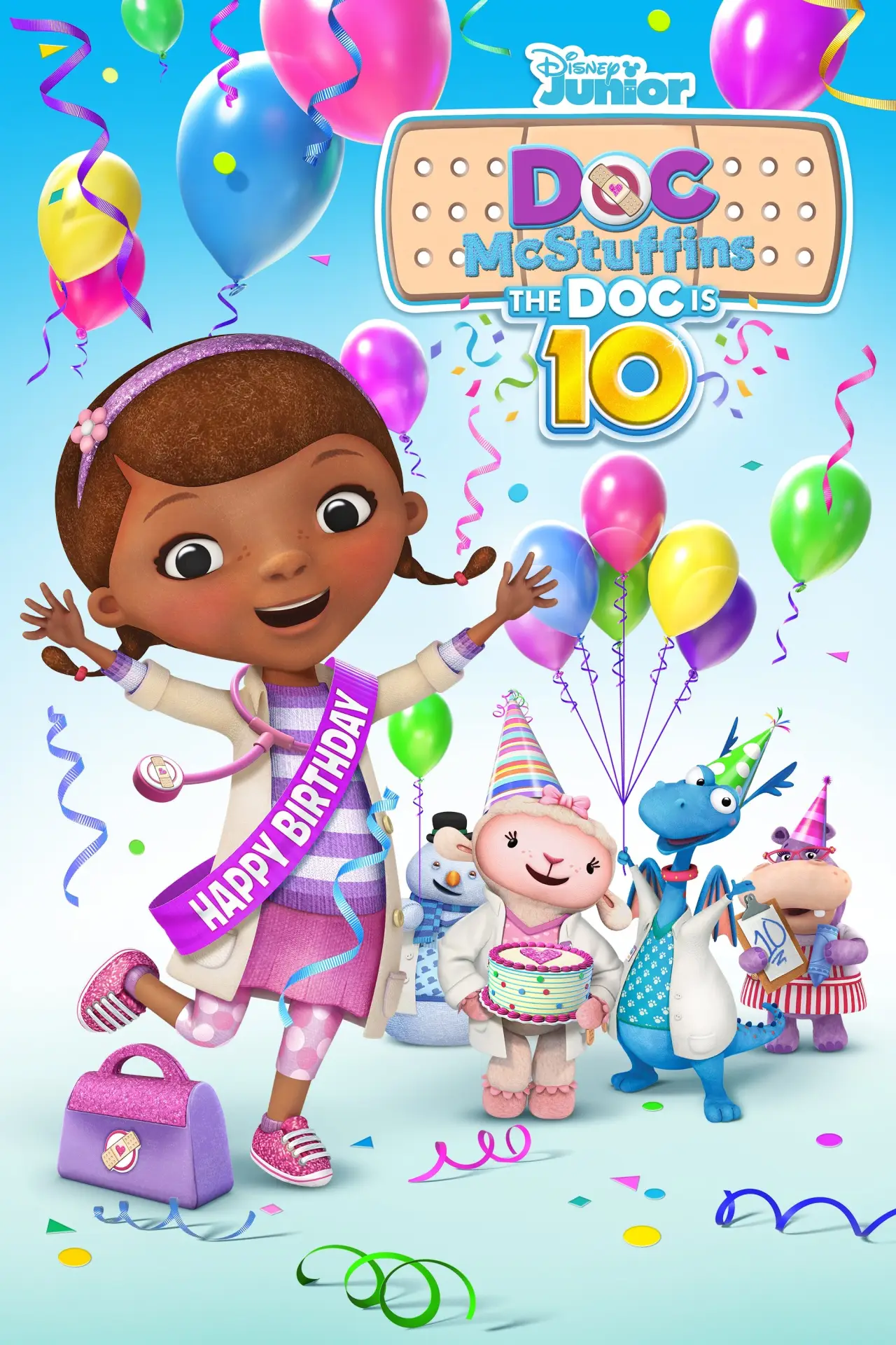 Постер до фільму "Doc McStuffins: The Doc Is 10!"