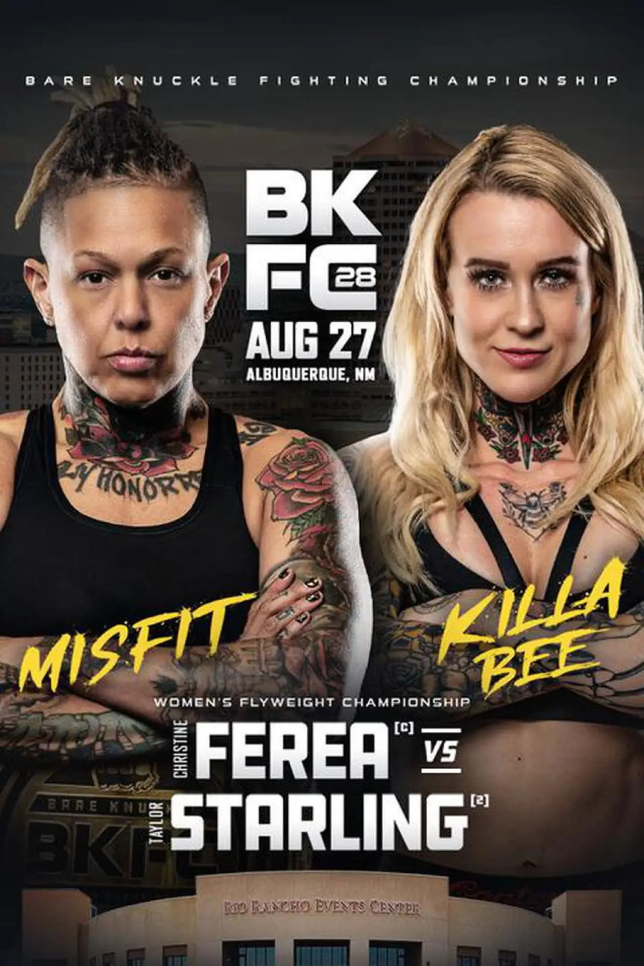 Постер до фільму "BKFC 28: Ferea vs. Starling"