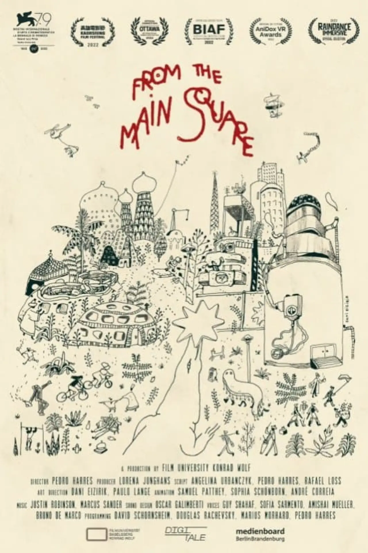 Постер до фільму "From the Main Square"