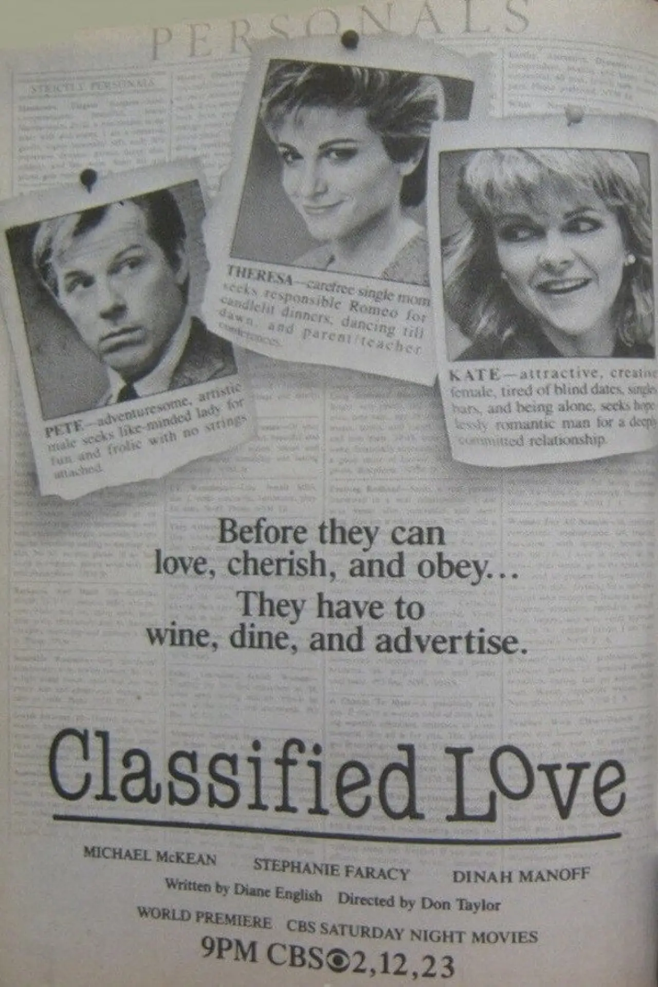 Постер до фільму "Classified Love"