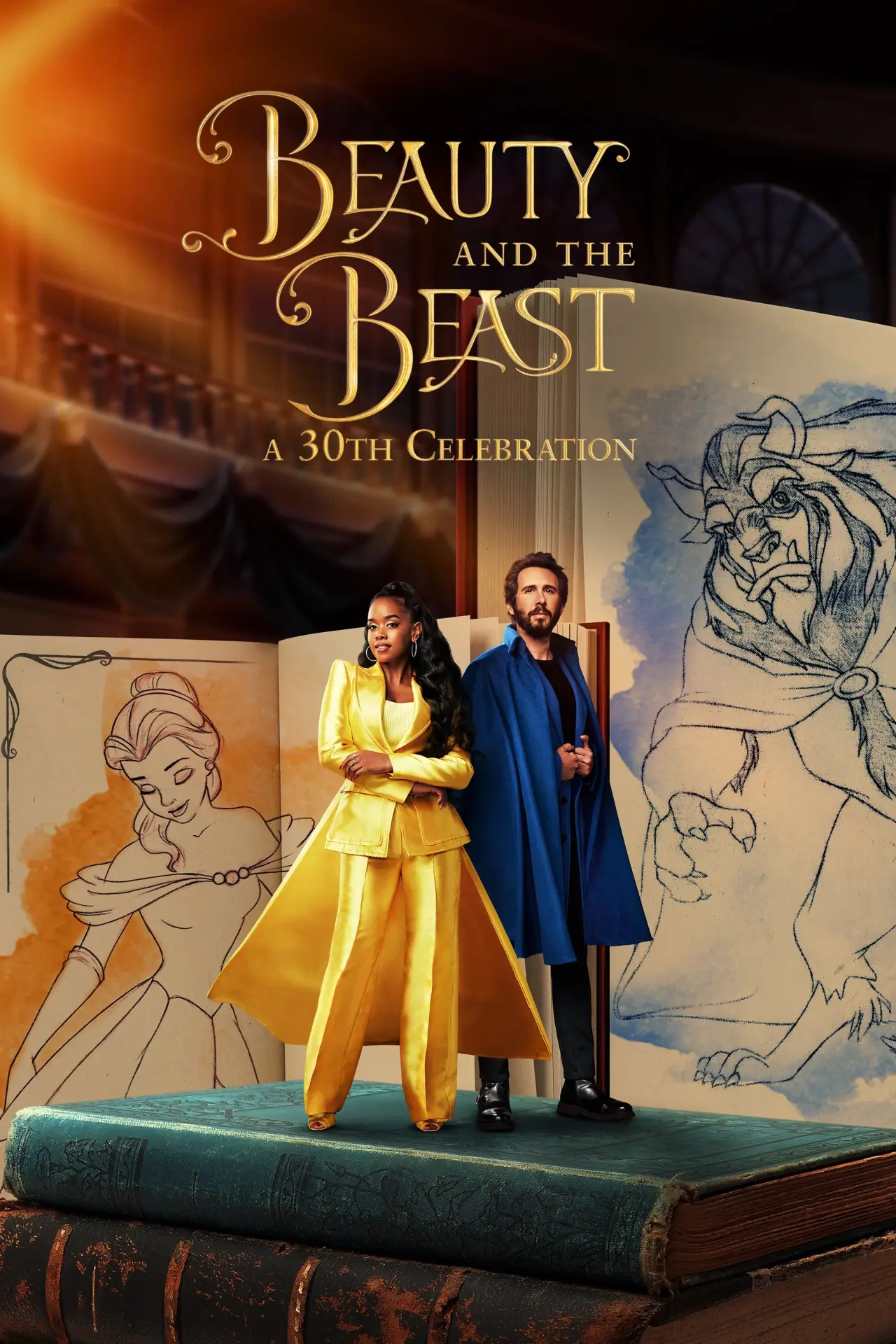 Постер до фільму "Beauty and the Beast: A 30th Celebration"