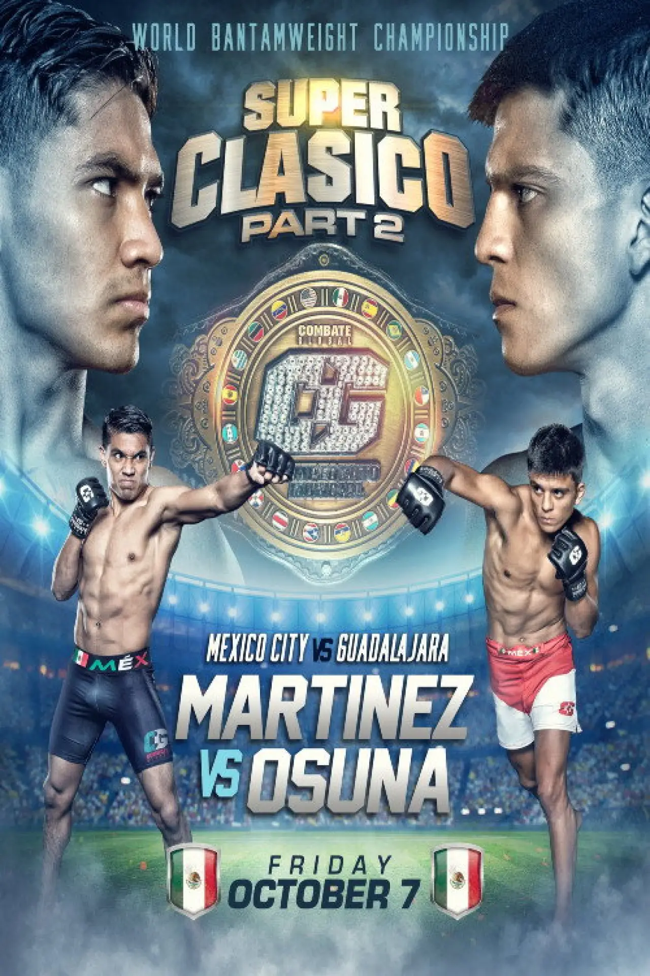 Постер до фільму "Combate Global 55: Súper Clásico Part II"