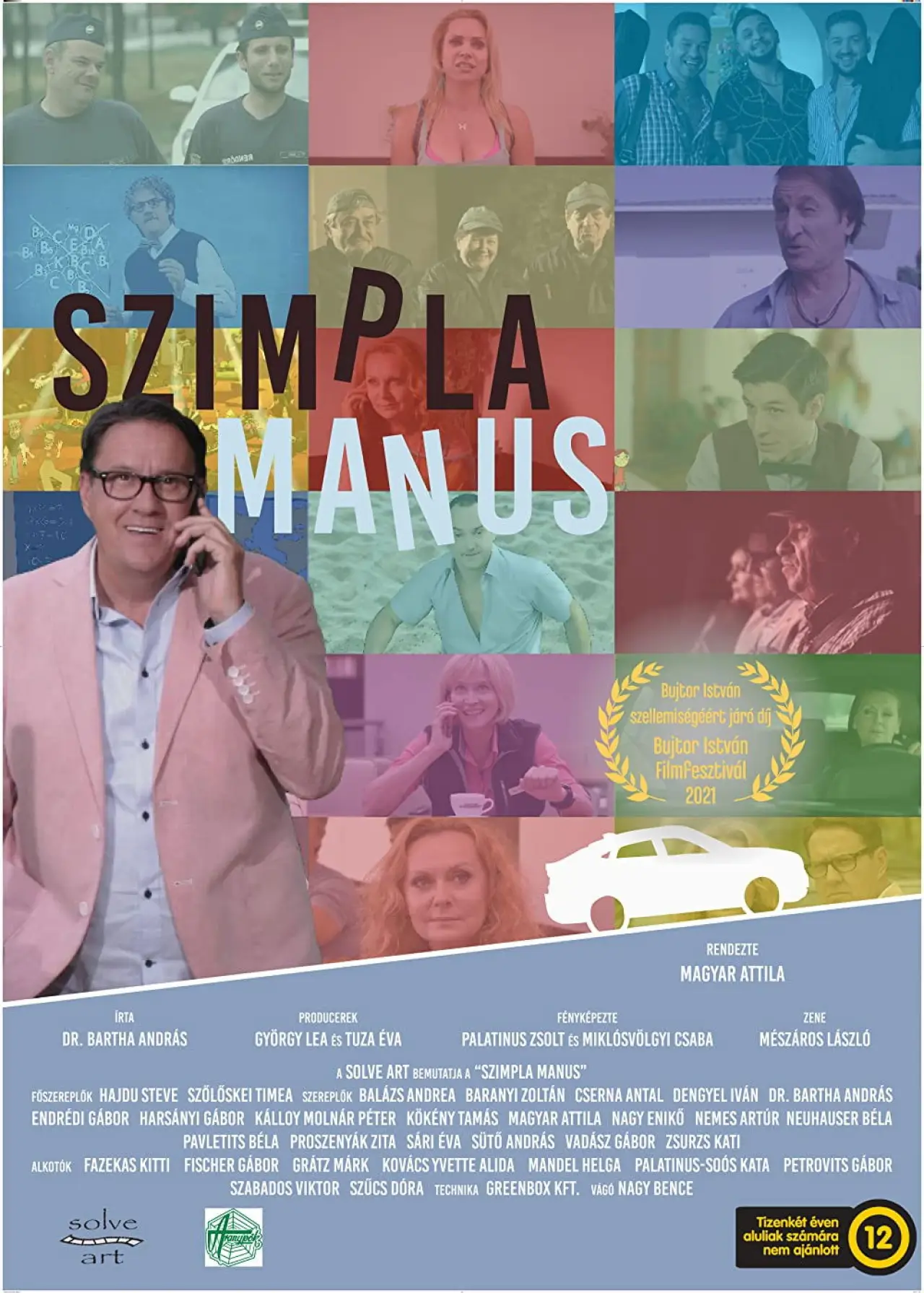 Постер до фільму "Szimpla manus"